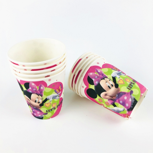 Picture of Minnie Mouse Paper Cups 10 Pcs