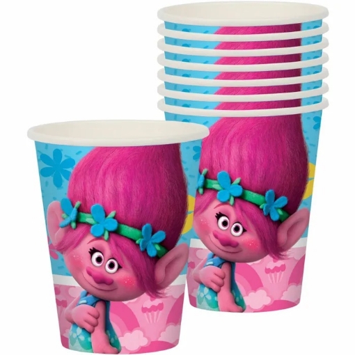 Picture of Trolls Paper Cups 10 Pcs