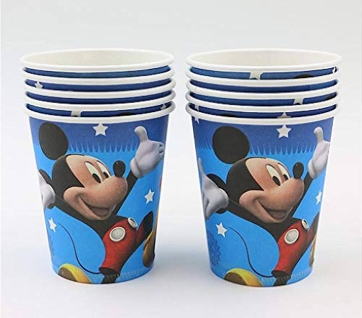 Picture of Mickey Mouse Paper Cups 10 Pcs