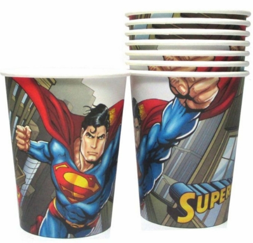 Picture of  Superman Paper Cups 10 Pcs