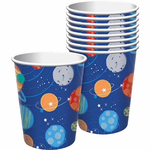Picture of Space Paper Cups 10 Pcs