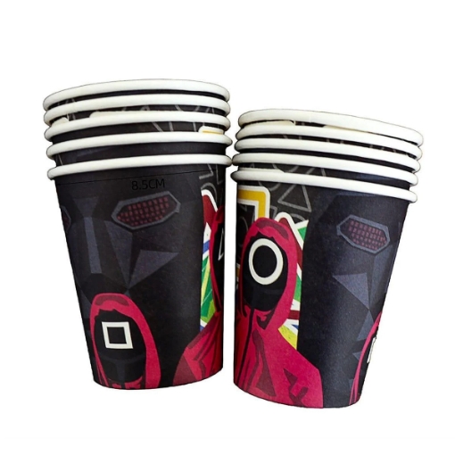 Picture of Squid Game Paper Cups 10 Pcs