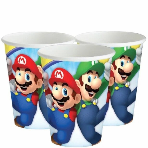 Picture of Super Mario Paper Cups 10 Pcs