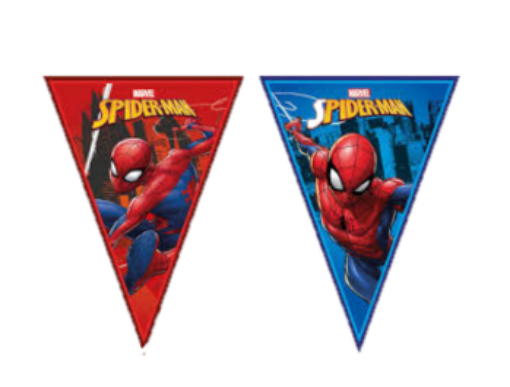 Picture of Spiderman Flags 10 pcs