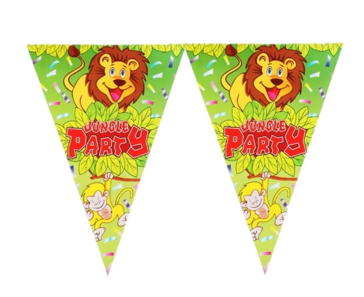 Picture of Jungle Animals Flags 10 pcs