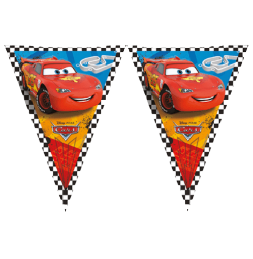 Picture of Cars Flags 10 pcs