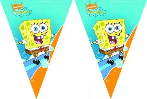 Picture of SpongeBob SquarePants Flags 10 pcs