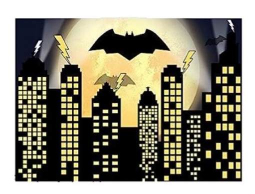 Picture of Batman Theme Backdrop