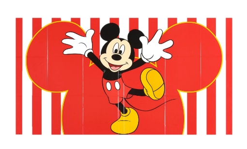 Picture of Mickey Mouse Theme Backdrop