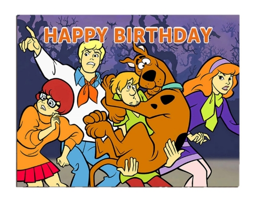 Picture of Scooby Doo Theme Backdrop