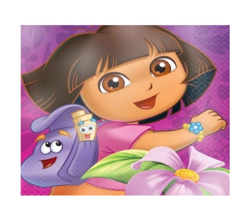 Picture of Dora The Explorer Theme Tissues