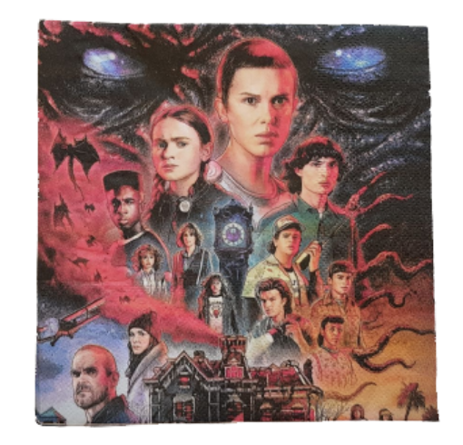 Picture of Stranger Things Theme Tissues