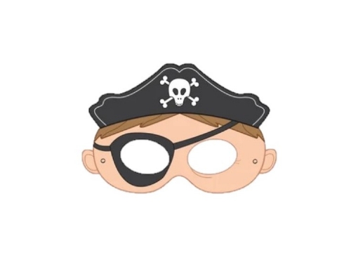 Picture of Little Pirate Eye Masks