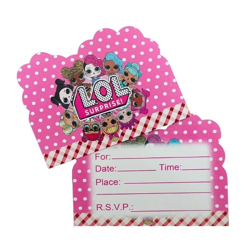 Picture of LOL Invitation Cards