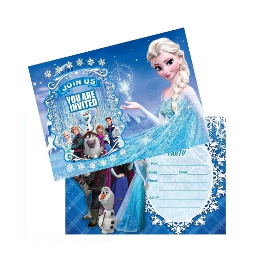 Picture of Frozen Invitation Cards