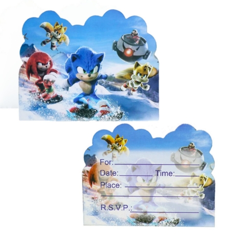Picture of Sonic Invitation Cards