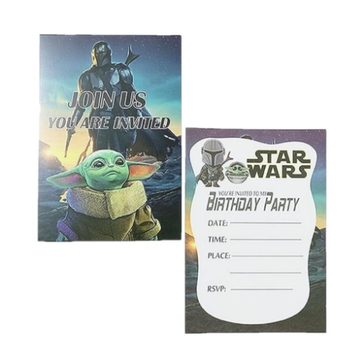 Picture of Star Wars Invitation Cards