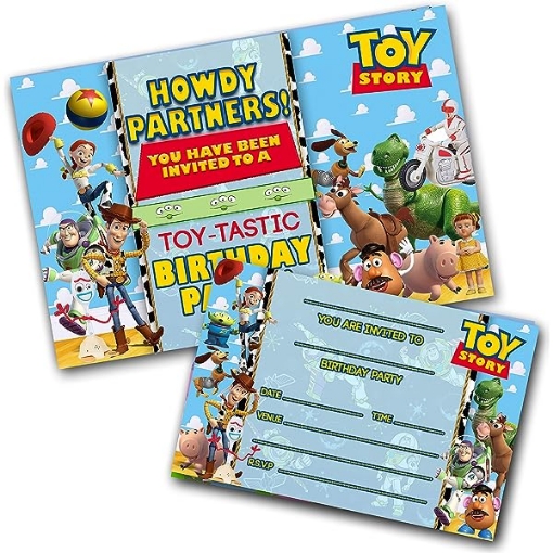 Picture of Toy Story Invitation Cards