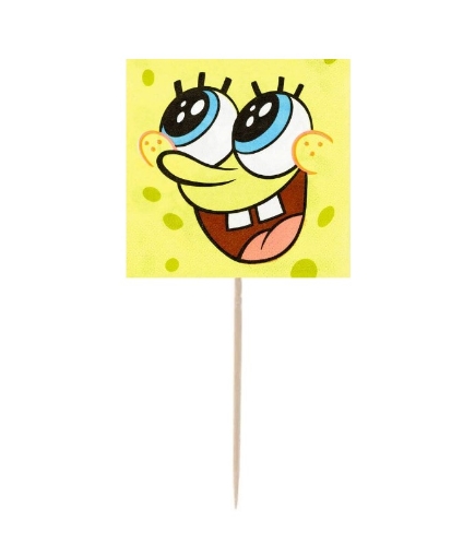 Picture of SpongeBob SquarePants Cupcake Topper