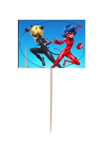 Picture of Miraculous Cupcake Topper