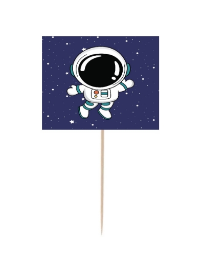 Picture of Space Cupcake Topper