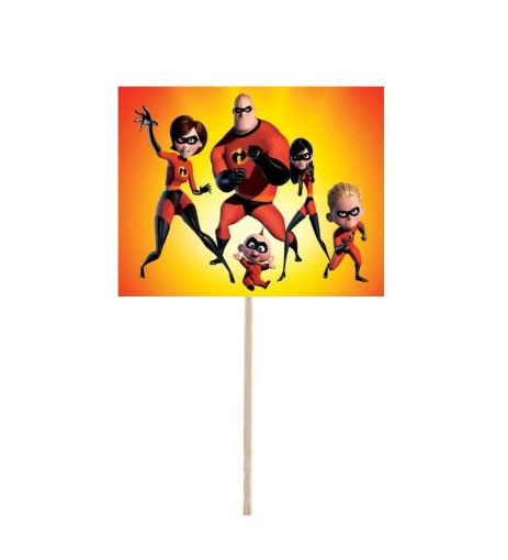 Picture of Incredibles Cupcake Topper