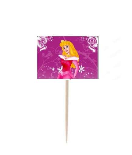 Picture of Sleeping Beauty Cupcake Topper