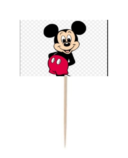 Picture of Mickey Mouse Cupcake Topper
