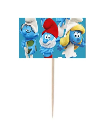 Picture of Smurfs Cupcake Topper