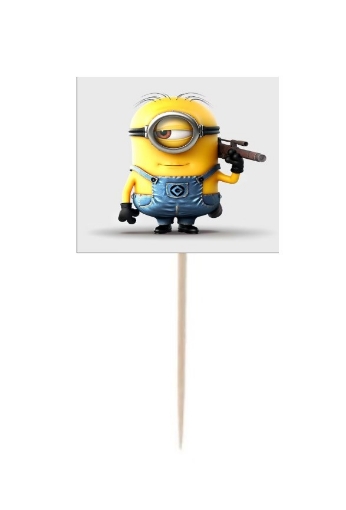 Picture of Minions Cupcake Topper