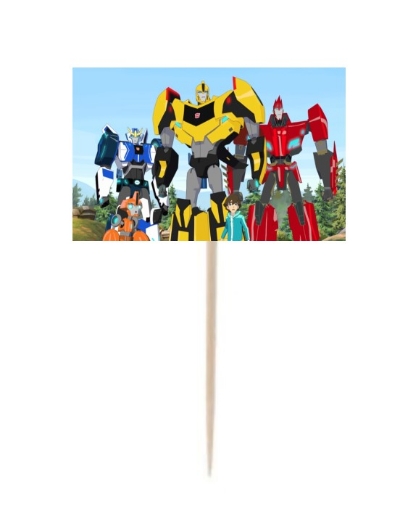 Picture of Transformers Cupcake Topper
