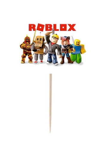 Picture of Roblox Cupcake Topper