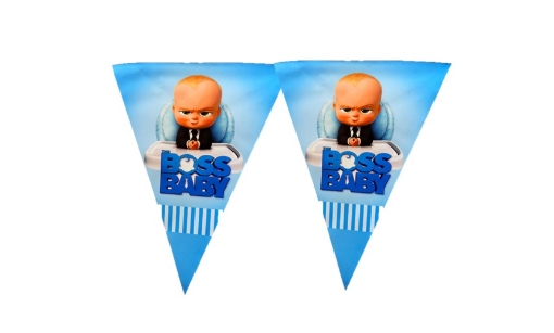 Picture of Boss Baby Flags 10 pcs