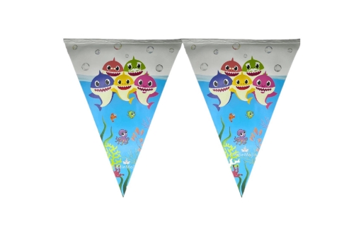 Picture of Baby Shark Flags 10 pcs