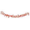 Picture of Sleek Happy Anniversary Banner