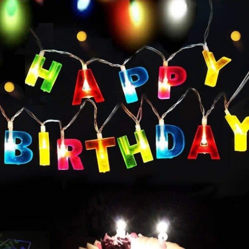 Picture of LED Happy Birthday