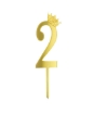 Picture of Golden Numbers Cake Topper