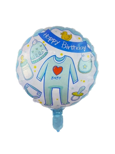 Picture of Happy Birthday Baby Boy Foil Balloon