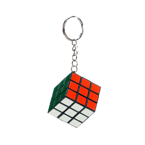 Picture of Rubik's Cube Keychain 