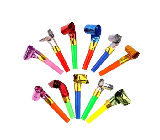 Picture of Colorful Party Whistles