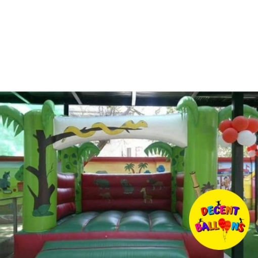 Picture of Jungle Themed Bouncy Castle 