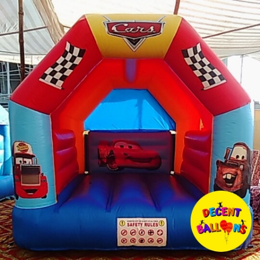 Picture of Cars Theme Bouncy Castle 