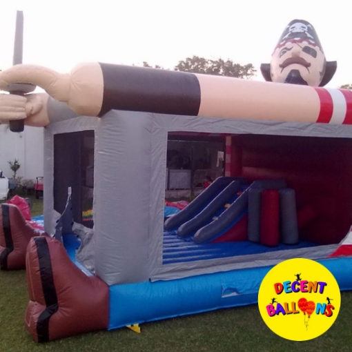 Picture of Pirate Theme Bouncy Castle 