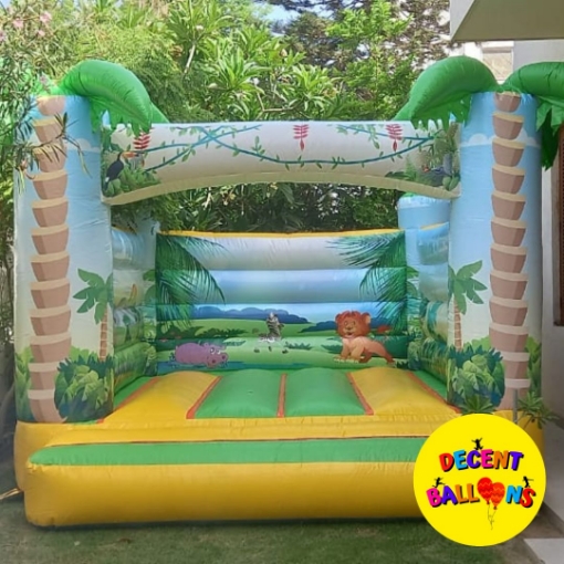 Picture of Jungle Theme Bouncy Castle