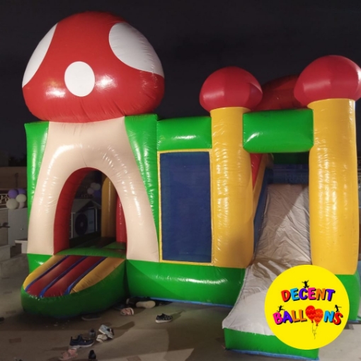Picture of Mushroom Party Bouncy Castle