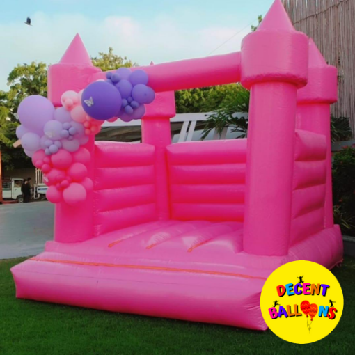 Picture of Pink Theme Bouncy Castle