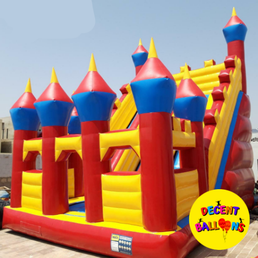 Picture of Red & Yellow Theme Bouncy Castle