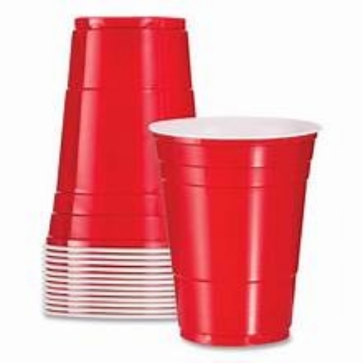 Picture of Red Paper Cups,10Pcs