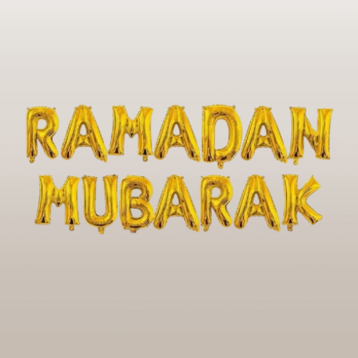 Picture of Ramadan Mubarak Foil Balloon Banner