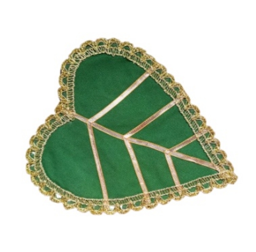 Picture of Artificial Green Leaf Mehndi Mat